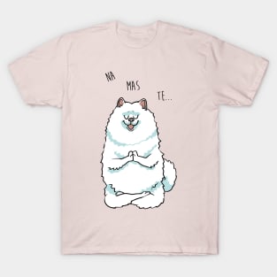 Namaste Samoyed T-Shirt